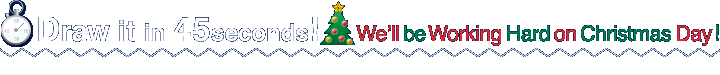 I'll Be Working Hard on Christmas Day!