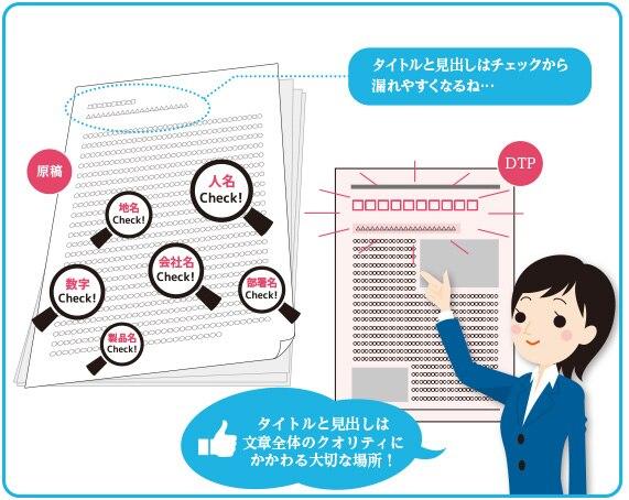 全体のクオリティに影響する「目立つ間違い」